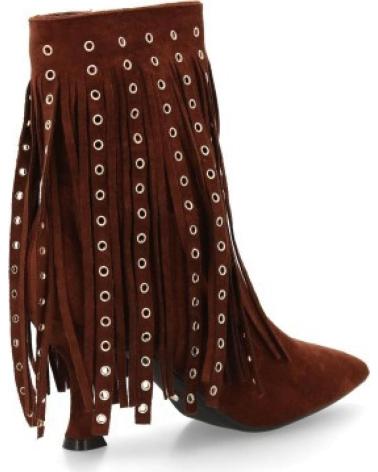 BOTAS DE MUJER SPORT3PUNTO0 S-5531 CON FLECOS Y TACHUELAS VARIOS COLORES