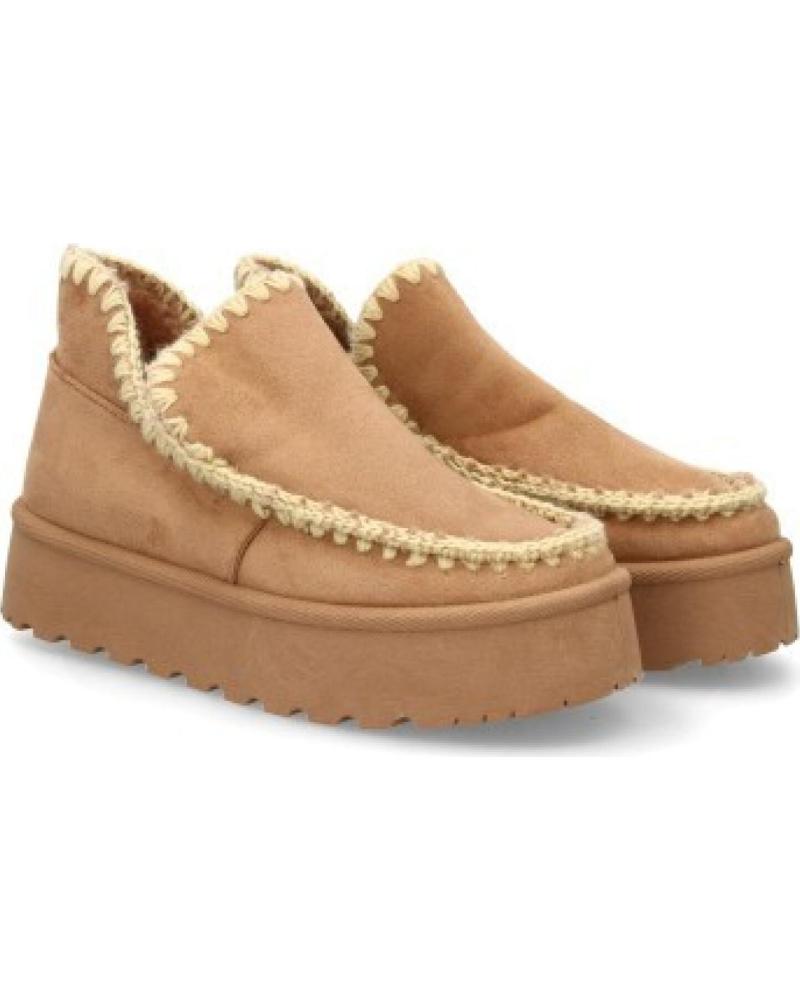 DAMENSTIEFEL SPORT3PUNTO0 MOKASSIN-STIL MIT FUTTER VARIOS COLORES