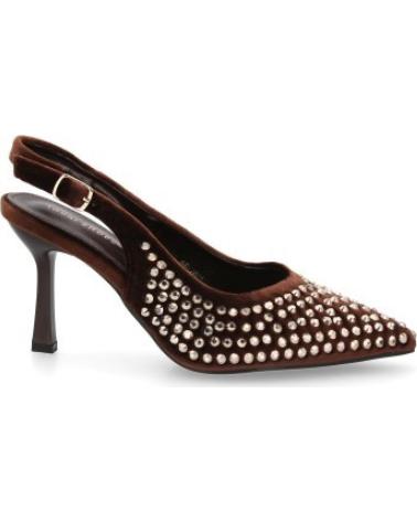 ZAPATOS DE TACÓN DESTALONADOS SPORT3PUNTO0 MODELO 9729 CON PEDRERÍA VARIOS COLORES