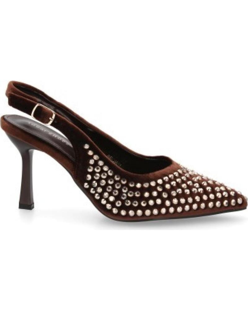 ZAPATOS DE TACÓN DESTALONADOS SPORT3PUNTO0 MODELO 9729 CON PEDRERÍA VARIOS COLORES