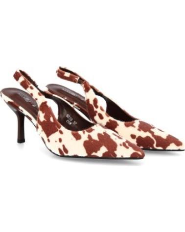 ZAPATOS DE TACÓN SLINGBACK EFECTO PIEL DE VACA SPORT3PUNTO0 VARIOS COLORES