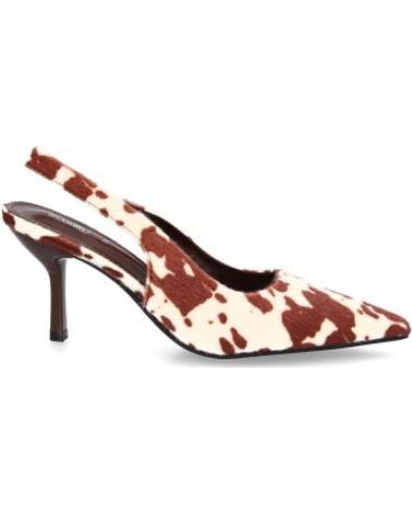 ZAPATOS DE TACÓN SLINGBACK EFECTO PIEL DE VACA SPORT3PUNTO0 VARIOS COLORES