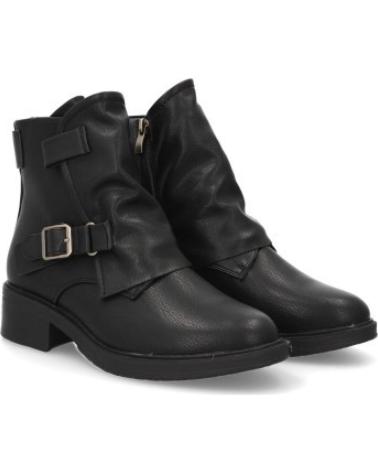 BOTAS MOTERAS MUJER SPORT3PUNTO0 AD-5443 CON HEBILLA Y CREMALLERA VARIOS COLORES