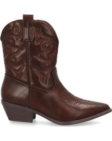 BOTAS COWBOY DE PIEL SPORT3PUNTO0 YY-107 PARA MUJER EN MARRÓN VARIOS COLORES