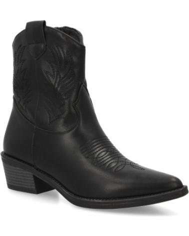 BOTAS COWBOY MUJER SPORT3PUNTO0 YY-113 PIEL NEGRA VARIOS COLORES