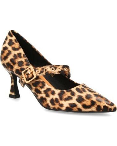 ZAPATOS DE VESTIR SPORT3PUNTO0 YK530 ESTAMPADO LEOPARDO VARIOS COLORES
