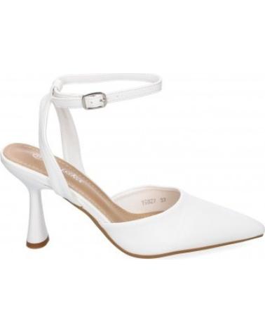 ZAPATOS DE TACÓN SPORT3PUNTO0 YG827 CON TIRA AL TOBILLO BLANCOS VARIOS COLORES