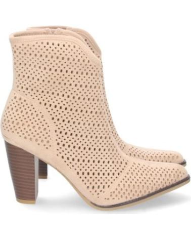 BOTAS DE MUJER SPORT3PUNTO0 Z-2231 CON TACÓN Y DISEÑO TROQUELADO VARIOS COLORES