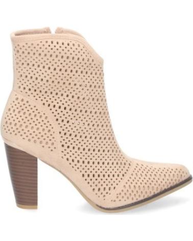 BOTAS DE MUJER SPORT3PUNTO0 Z-2231 CON TACÓN Y DISEÑO TROQUELADO VARIOS COLORES