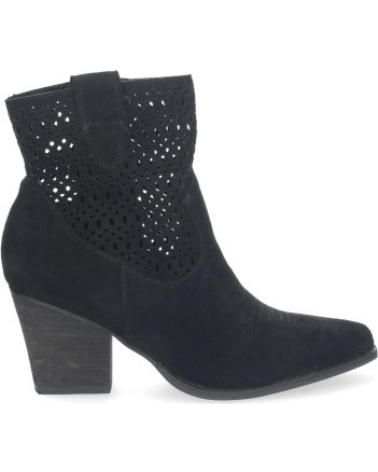 BOTAS COWBOY SPORT3PUNTO0 CON PERFORACIONES NEGRAS TACÓN BLOQUE VARIOS COLORES