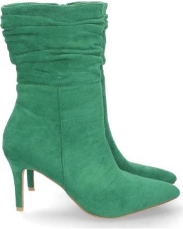 BOTAS SPORT3PUNTO0 2DB-2118 CON TACÓN FINO Y CAÑA ARRUGADA VARIOS COLORES