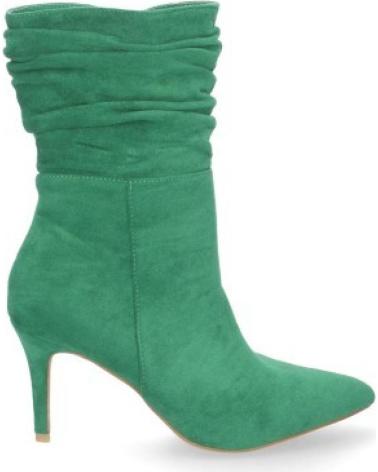 BOTAS SPORT3PUNTO0 2DB-2118 CON TACÓN FINO Y CAÑA ARRUGADA VARIOS COLORES