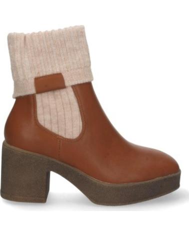 BOTAS SPORT3PUNTO0 CON CAÑA TEJIDA Y TACÓN BLOQUE VARIOS COLORES