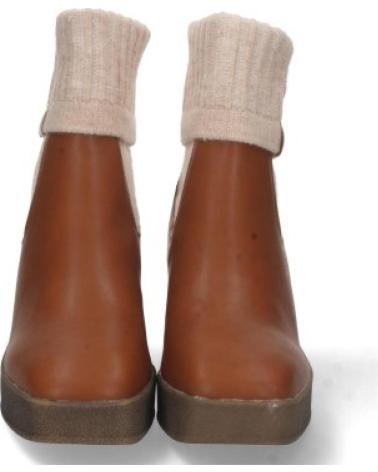 BOTAS SPORT3PUNTO0 CON CAÑA TEJIDA Y TACÓN BLOQUE VARIOS COLORES