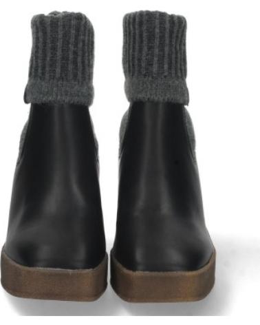 BOTAS SPORT3PUNTO0 CON CAÑA TEJIDA Y TACÓN BLOQUE VARIOS COLORES