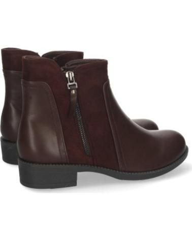 BOTAS MUJER SPORT3PUNTO0 GX161 MARRÓN CON CREMALLERA LATERAL VARIOS COLORES