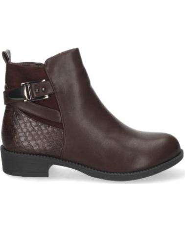 BOTAS MUJER SPORT3PUNTO0 GX173 MARRÓN CON DETALLE ACOLCHADO VARIOS COLORES