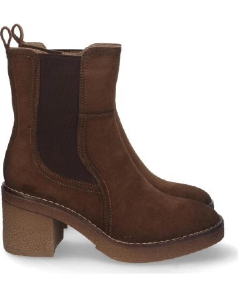 BOTAS MUJER SPORT3PUNTO0 VR2-97 TAUPE CON TACÓN GRUESO VARIOS COLORES