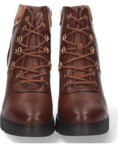 BOTAS DE CAÑA MEDIA MUJER SPORT3PUNTO0 VR2-118 DE CUERO CON TACÓN VARIOS COLORES