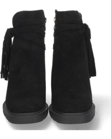 BOTAS DE CAÑA BAJA SPORT3PUNTO0 CON FLECOS Y TACÓN GRUESO VARIOS COLORES