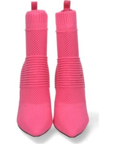 BOTAS DE TOBILLO SPORT3PUNTO0 ELÁSTICAS DE PUNTA FINA CON TACÓN ALTO VARIOS COLORES