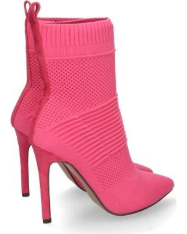 BOTAS DE TOBILLO SPORT3PUNTO0 ELÁSTICAS DE PUNTA FINA CON TACÓN ALTO VARIOS COLORES