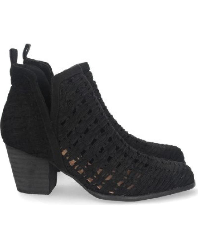 BOTINES CALADOS TACÓN SPORT3PUNTO0 YZ21-71-NEGRO VARIOS COLORES