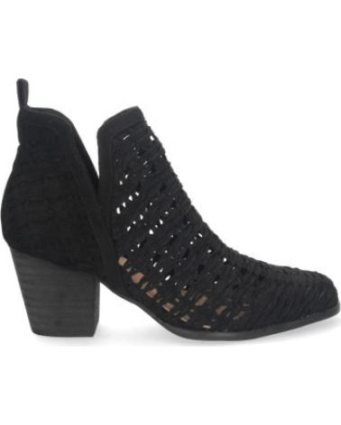 BOTINES CALADOS TACÓN SPORT3PUNTO0 YZ21-71-NEGRO VARIOS COLORES