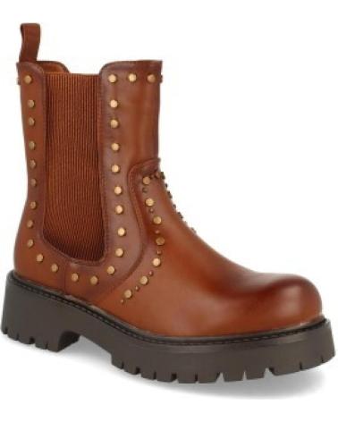 BOTAS MUJER SPORT3PUNTO0 4102 CAMEL CON TACHUELAS VARIOS COLORES