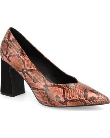 ZAPATOS DE TACÓN MUJER SPORT3PUNTO0 1A-19032 ROSA ANIMAL PRINT VARIOS COLORES