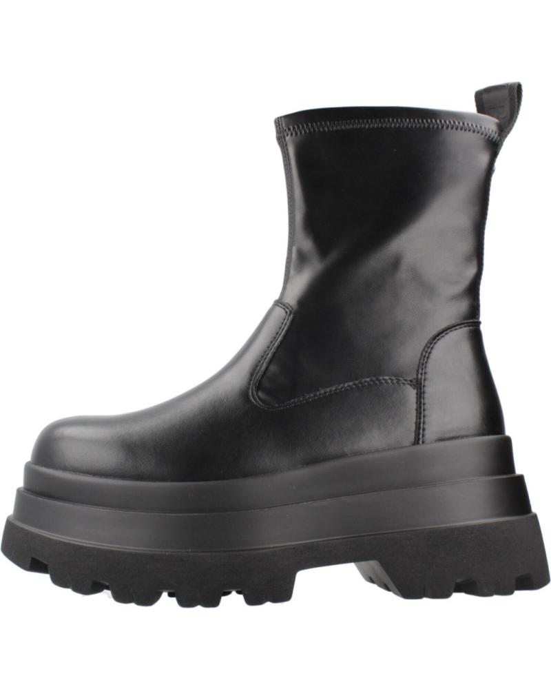 BOTAS BUFFALO MUJER JUPITER SOCK BOOT NEGRAS BLACK