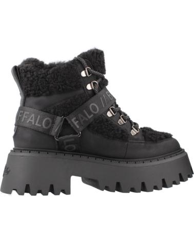 BOTÍN BUFFALO ASPEN COM MID WARM MUJER NEGRO BLACK