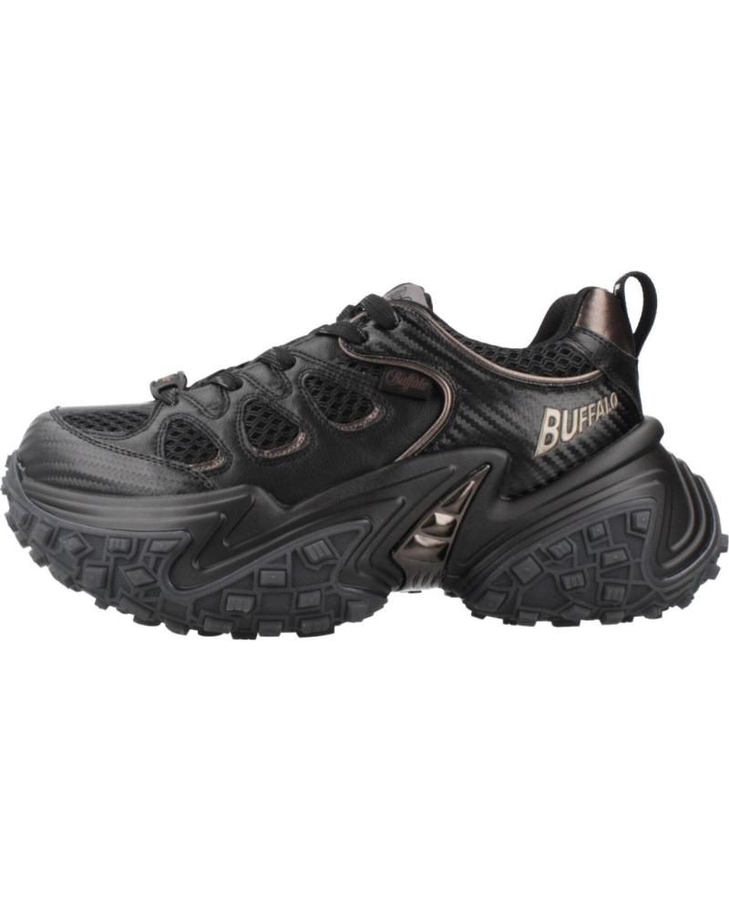 ZAPATILLA BUFFALO CERBO MUJER NEGRA BLACK