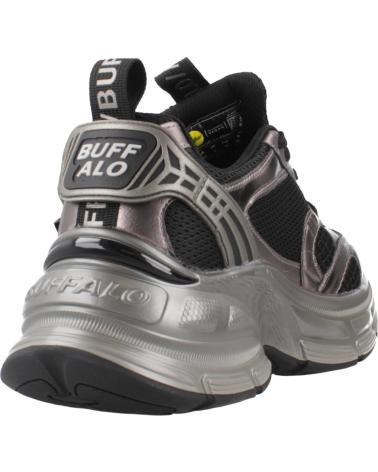 ZAPATILLAS BUFFALO RIDR MUJER NEGRO PLATA BLACK