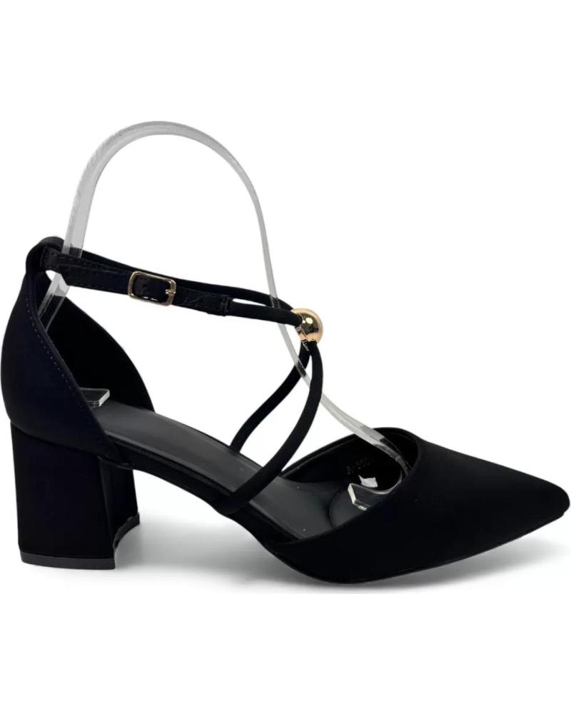 TIMBOS TACON FIESTA DE MUJER COLOR 132345 NEGRO