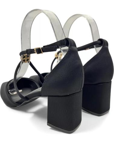 TIMBOS TACON FIESTA DE MUJER COLOR 132345 NEGRO