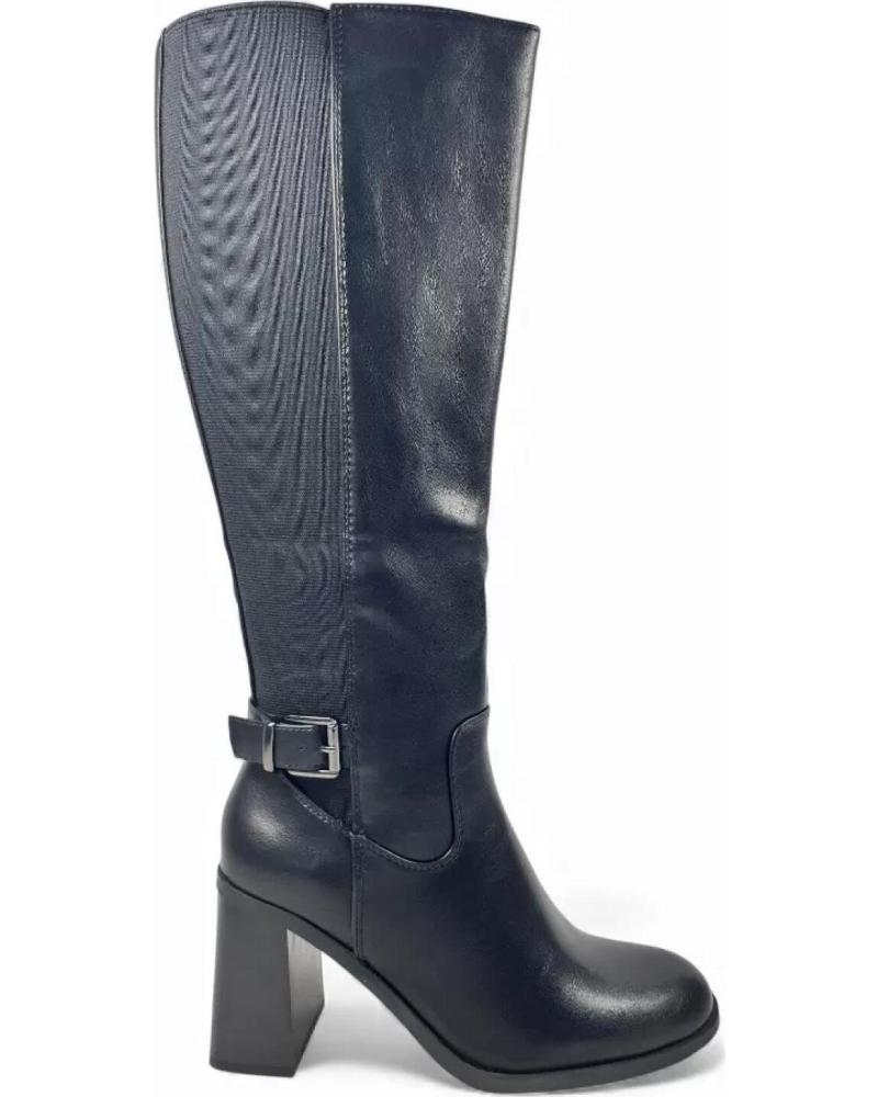 TIMBOS BOTA TACON DE MUJER COLOR 132325 NEGRO