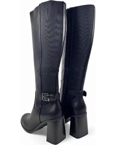 TIMBOS BOTA TACON DE MUJER COLOR 132325 NEGRO