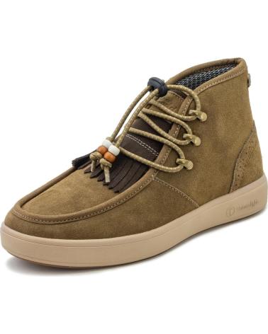 NATURAL WORLD RAINER BOTA MUJER SERRAJE FLECOS CAMEL CAMEL