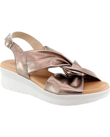 SANDALIAS DE CUÑA PITILLOS 5543 MUJER BRONCE MARRÓN MARRóN