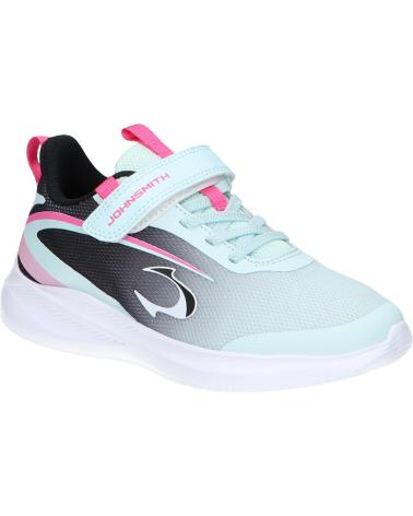 JOHN SMITH RIBUN VELCRO VERDE AGUA-NEGRO-FUCSIA 011 PARA NINA - 28 VARIOS COLORES