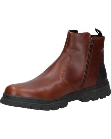 BOTAS CHELSEA GEOX CLINTFORDB ABX HOMBRE MARRÓN OSCURO C6R6T DK BROWN-DK COFFEE