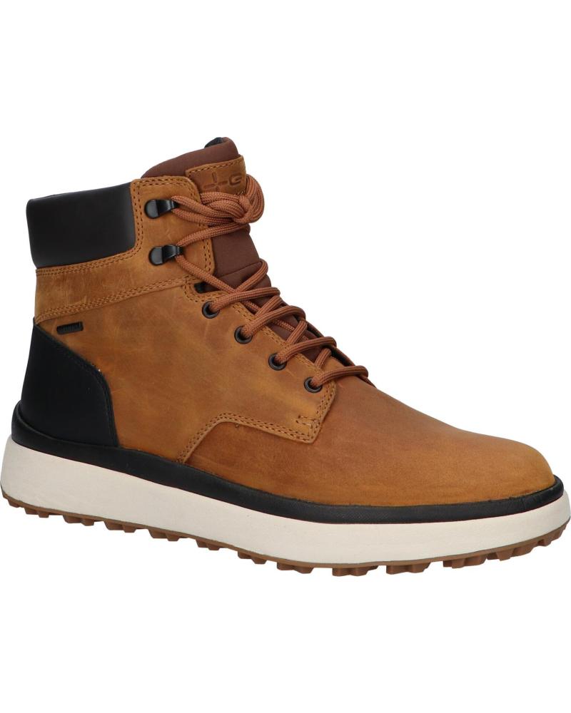 Geox U Granito Grip Herren Schnürboots Stiefeletten, Stiefel