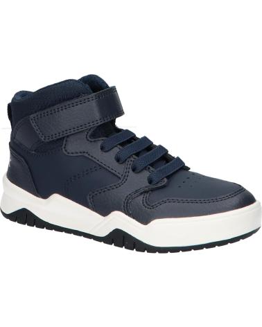 ZAPATILLAS CASUAL GEOX J PERTH BOY C0832 NAVY-LT GREY C0832 NAVY-LT GREY