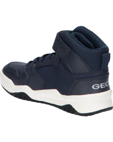ZAPATILLAS CASUAL GEOX J PERTH BOY C0832 NAVY-LT GREY C0832 NAVY-LT GREY