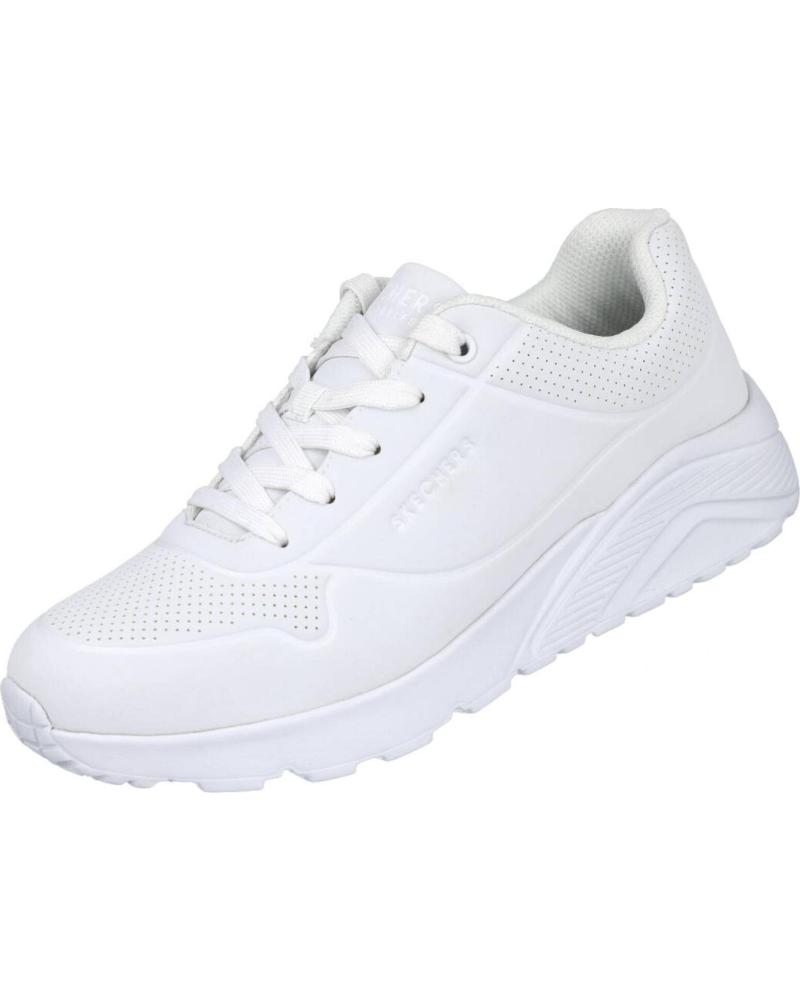 ZAPATILLAS CASUAL SKECHERS UNO LITE - DELODOX MUJER BLANCO