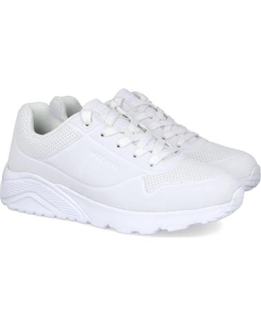 ZAPATILLAS CASUAL SKECHERS UNO LITE - DELODOX MUJER BLANCO