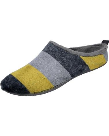 ZAPATILLAS DE CASA GARZÓN 16000-375 HOMBRE GRIS GRIS