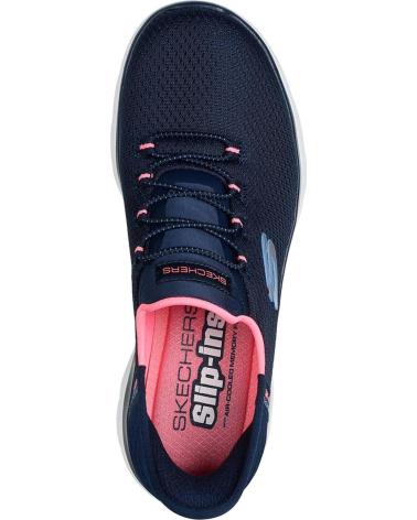 SKECHERS SLIP-INS SUMMITS 150123 DIAMOND DREAM MUJER AZUL AZUL