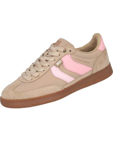 XTI ZAPATILLAS CASUAL ANTE MUJER 145052 BEIGE BEIGE